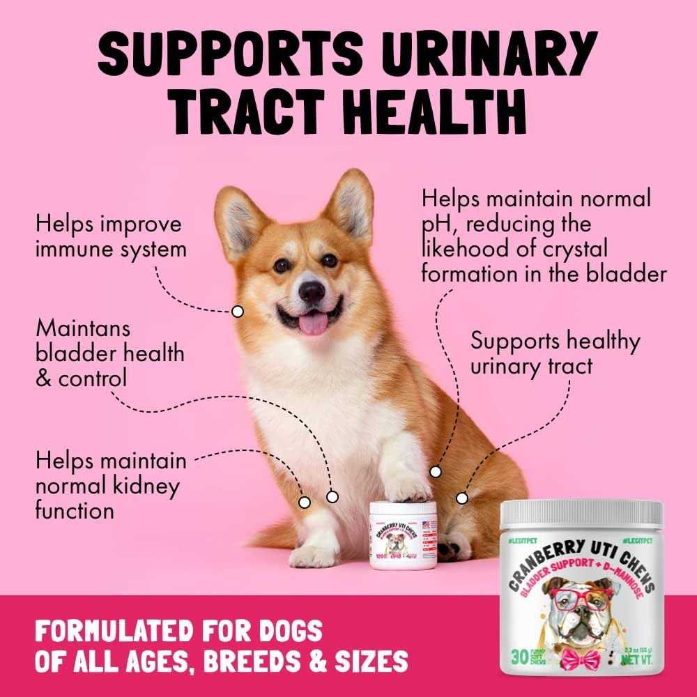 Cranberry UTI Chews for Dogs A7478