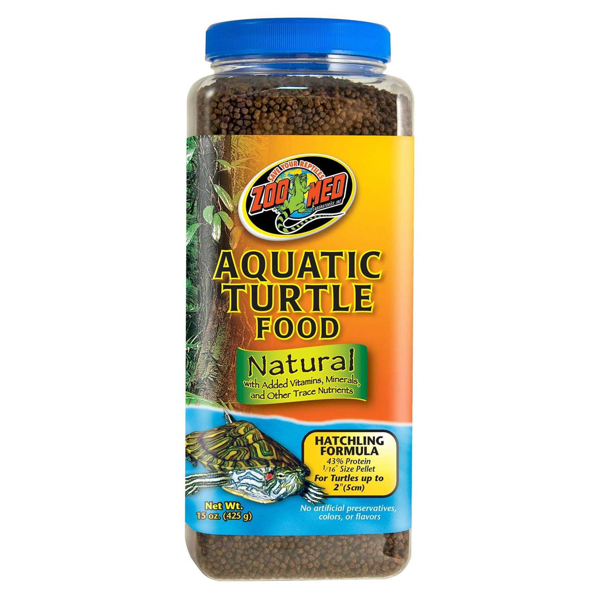Natural Aquatic Turtle Food Hatchling Formula I7493