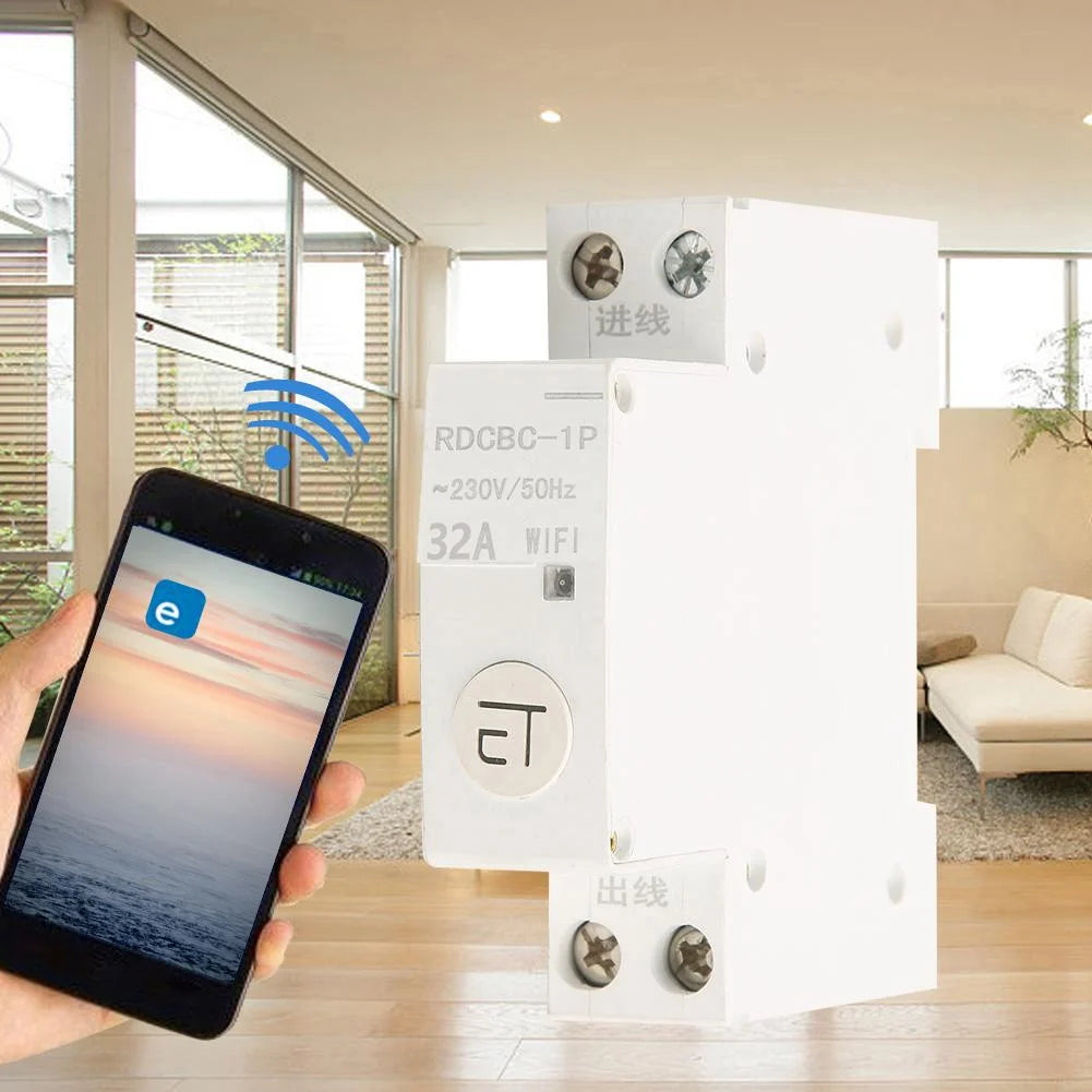 Remote Control WIFI Circuit Breaker 1P 32A A229