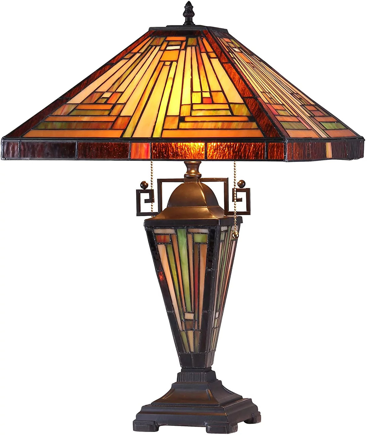 3 Light Table Lamp 16" Shade R8316