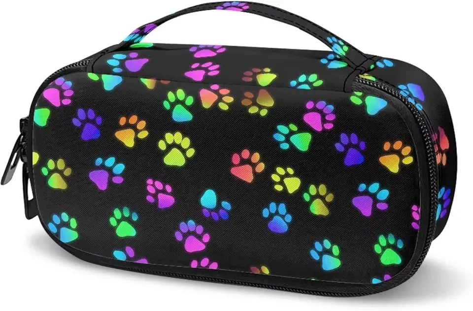 Paw Print Double-Layer Insulated Diabetic Organizer F2829