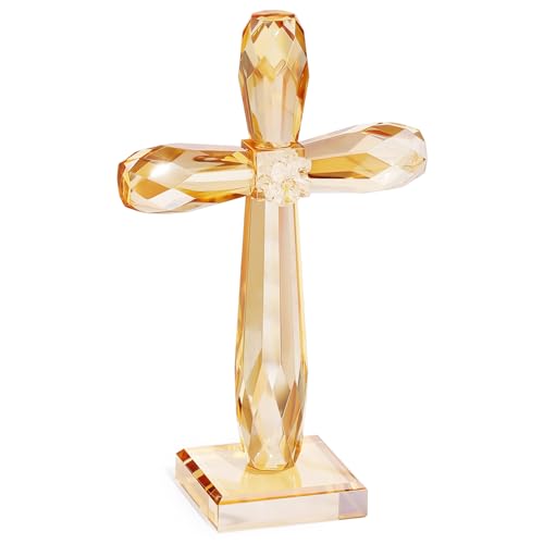 Crystal Standing Cross Decor B545200