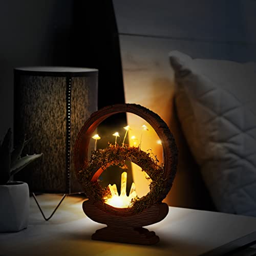 Mushroom Night Light LED Lamp with Base C78542