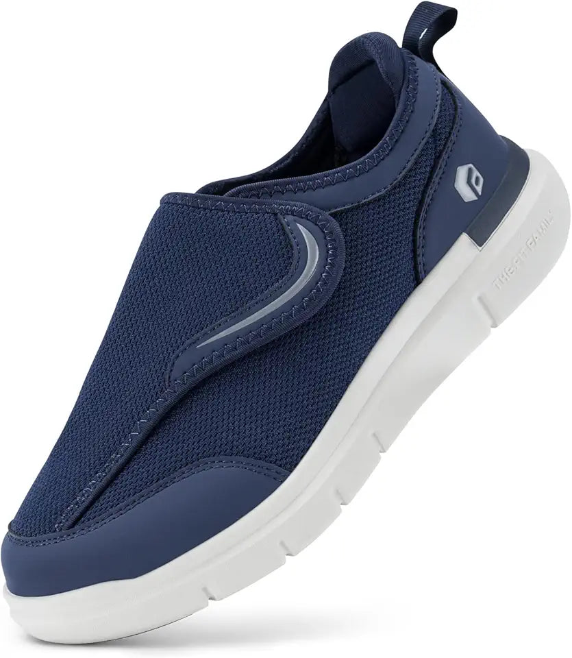 Wide Width Men's Shoes with Adjustable Straps I8357