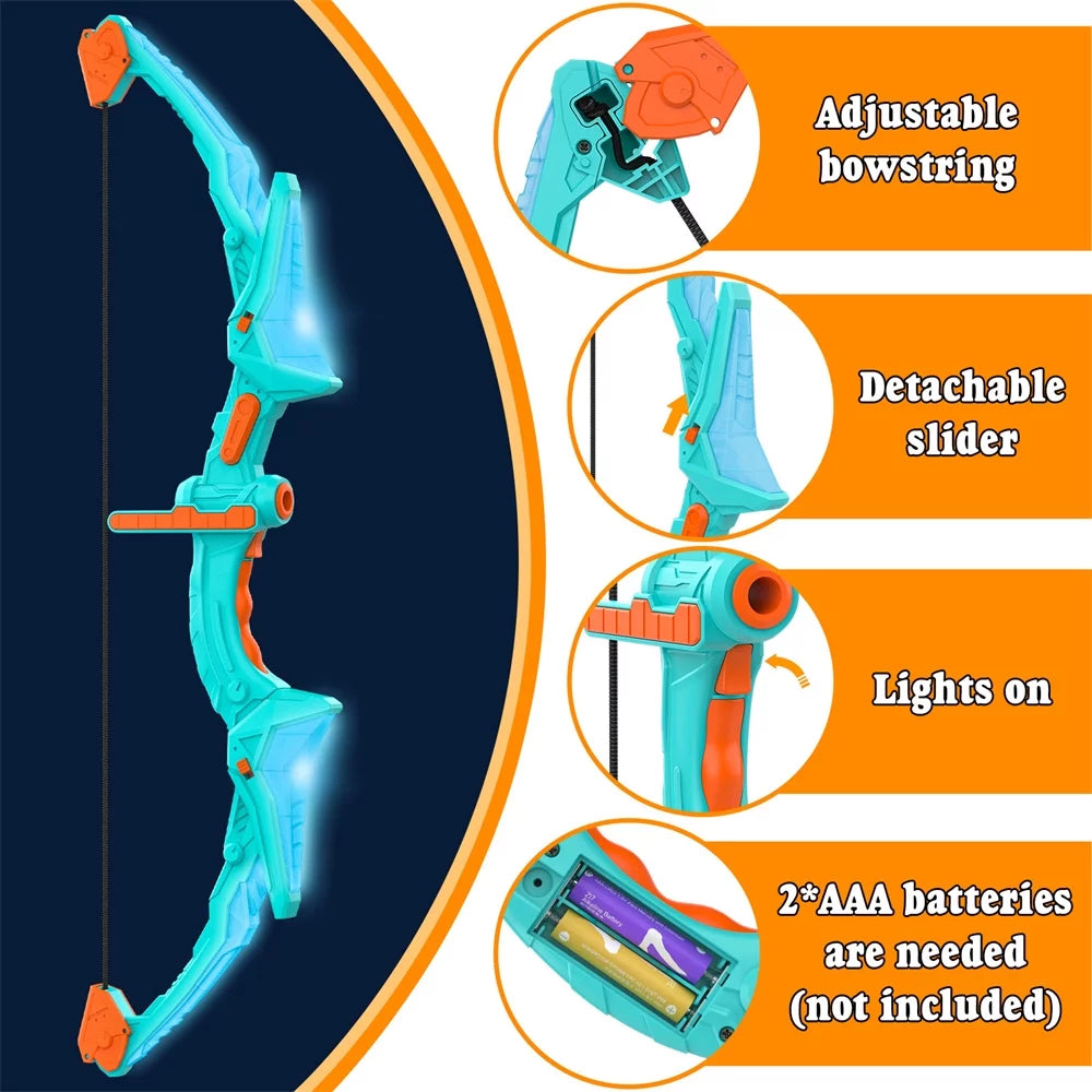 Bow and Arrow Kids Archery Set with 14 Suction Cups Arrows and Target P165