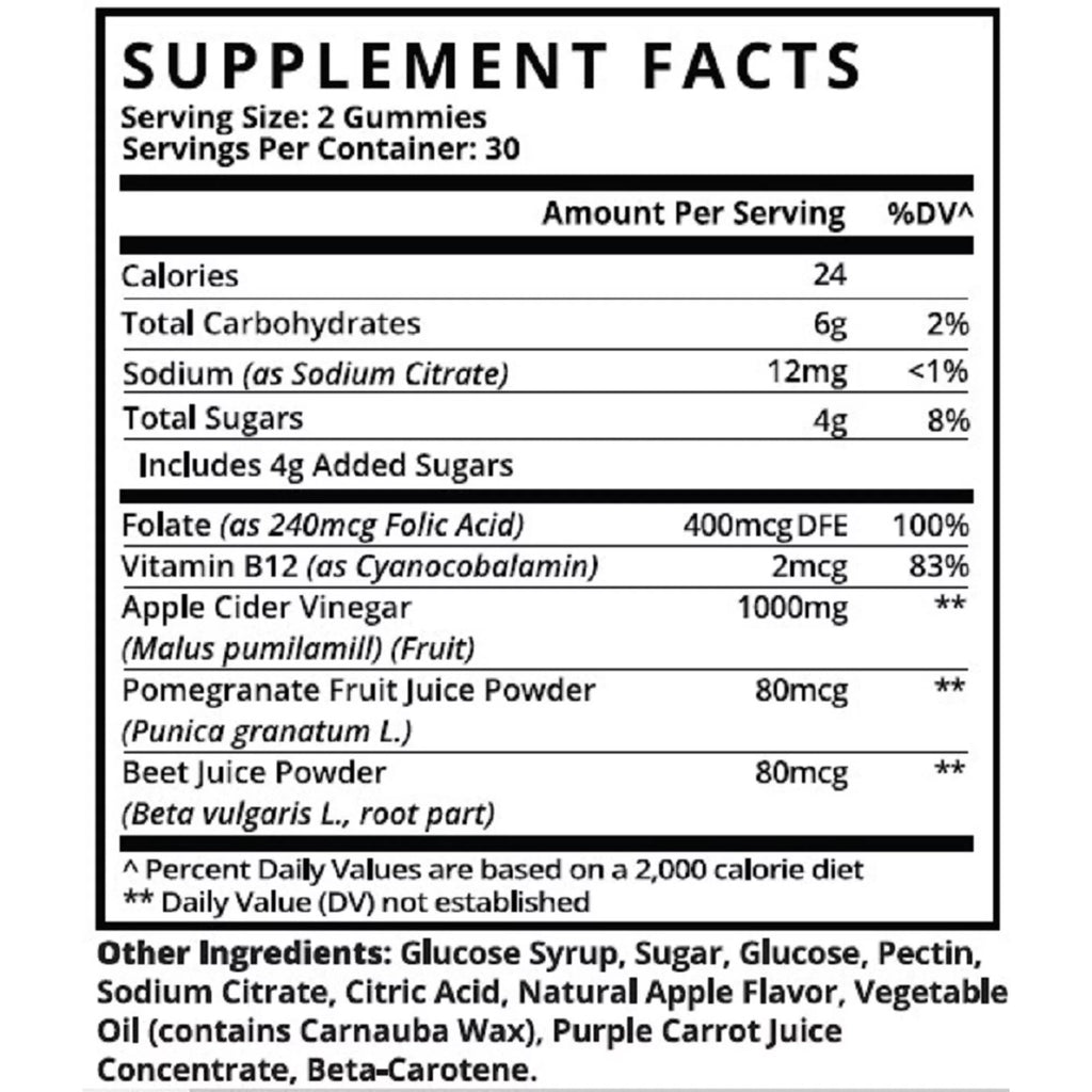 Keto ACV Gummies Dietary Supplement 180 Gummies W573
