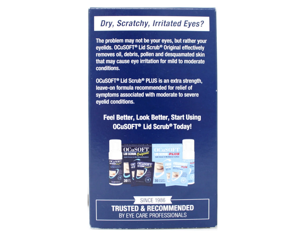 Eye Lid Cleansing Pads, 100 Ea, 6 Pack I665627