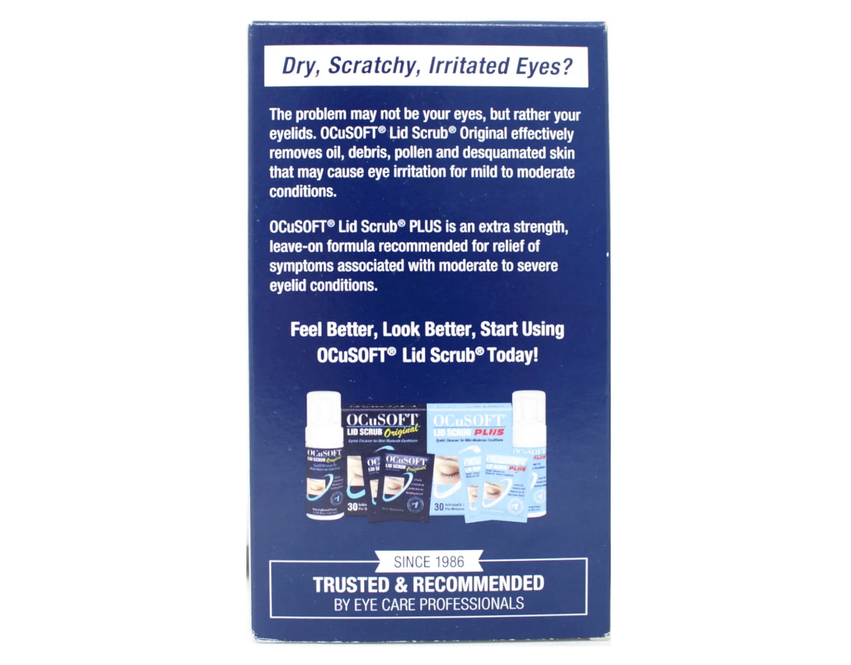 Eye Lid Cleansing Pads, 100 Ea, 6 Pack I665627