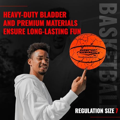 Light Up Glow In The Dark Basketball V4951