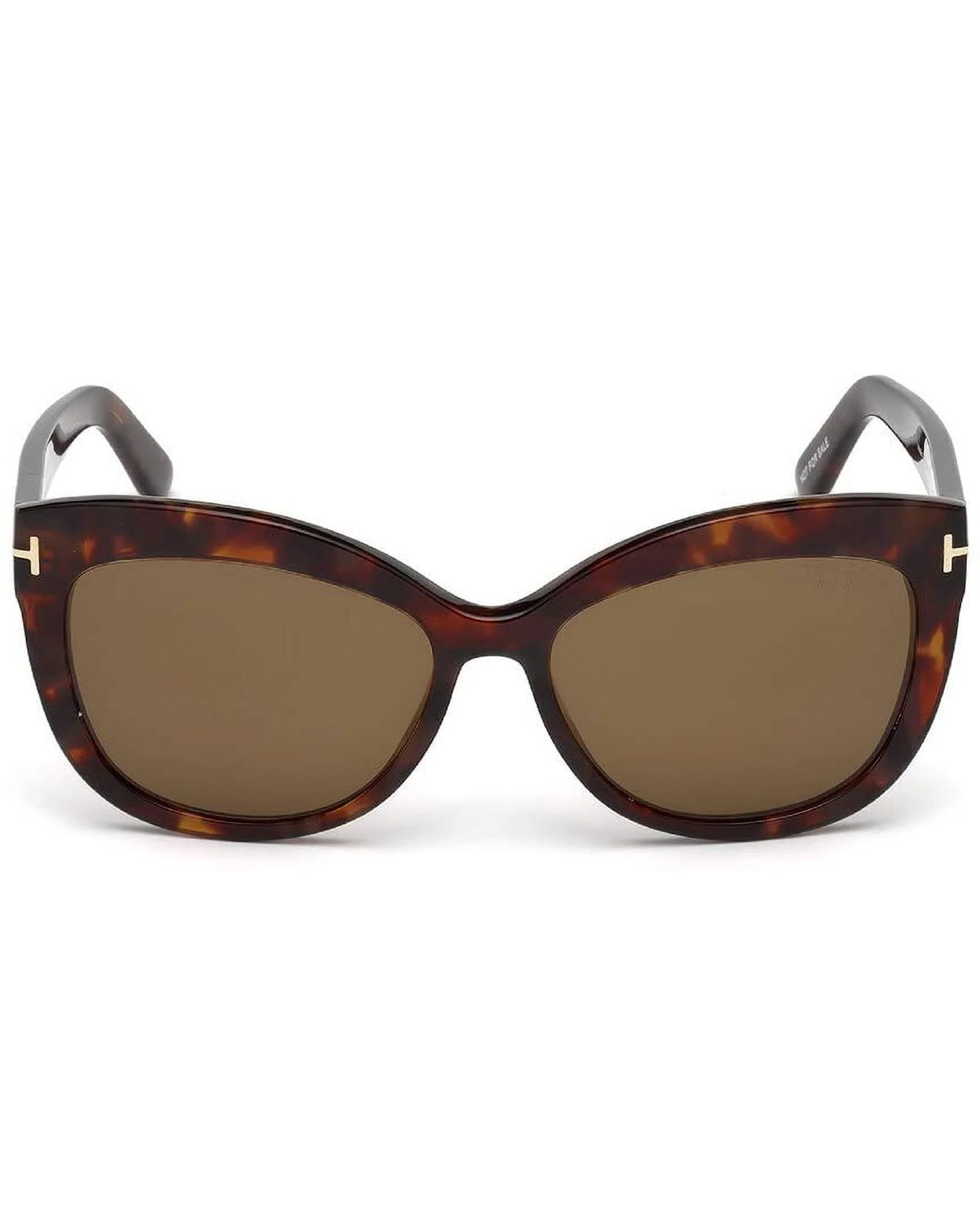 Red Havana Brown Polarized 56 mm Women's Sunglasses F559855