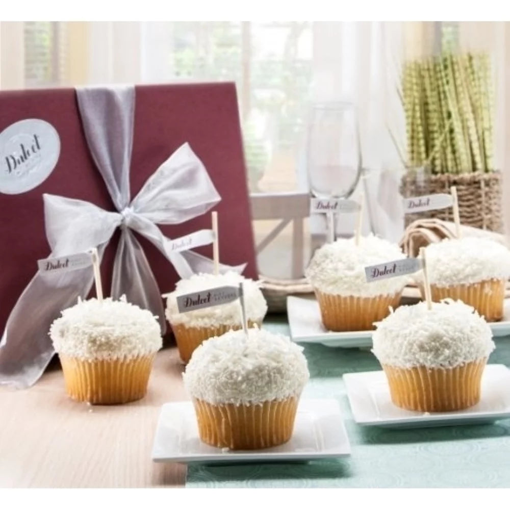 Coconut Flake Cupcake Gift Box C608