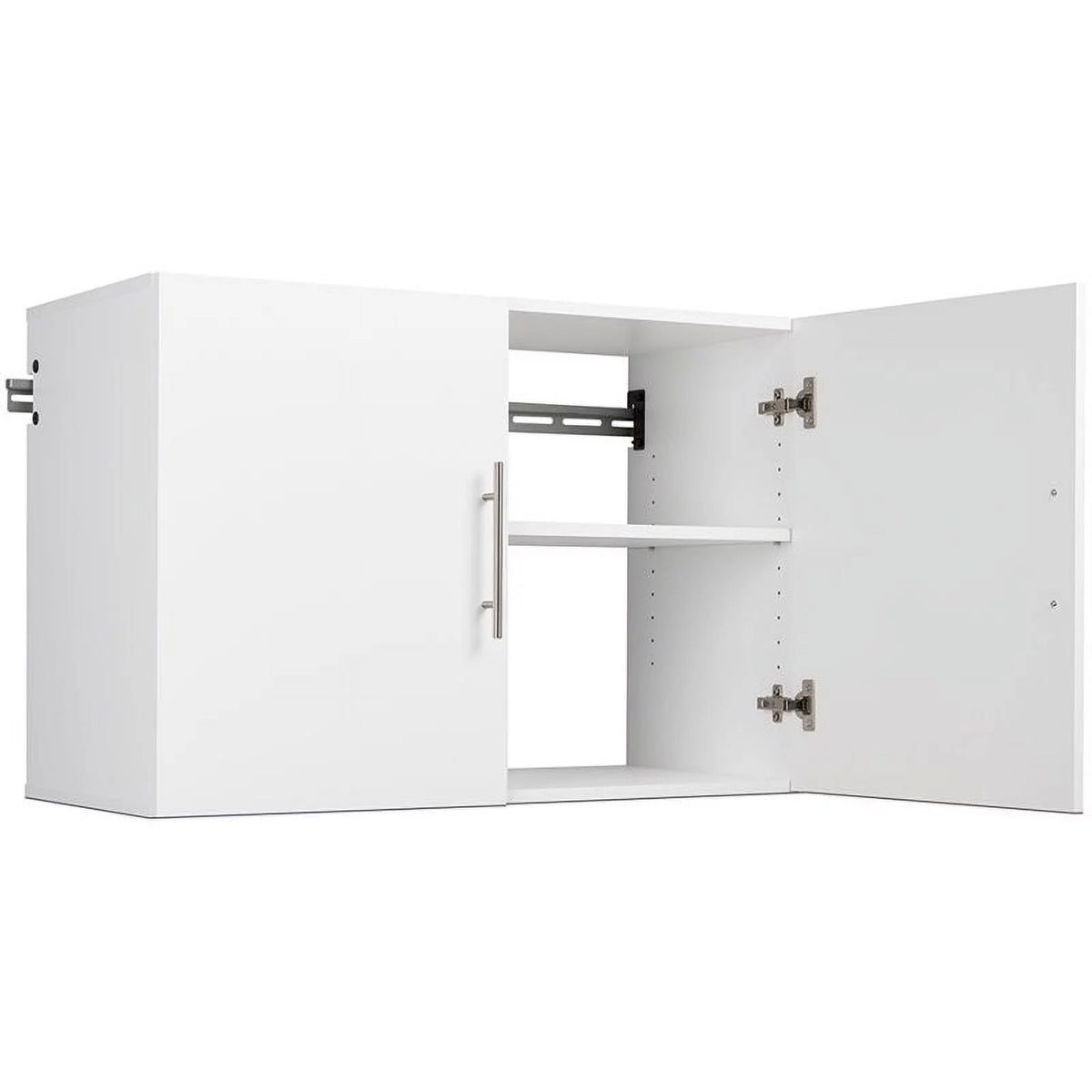 2 Piece 36" Height Wall Mounted Garage Cabinet Set in White P867