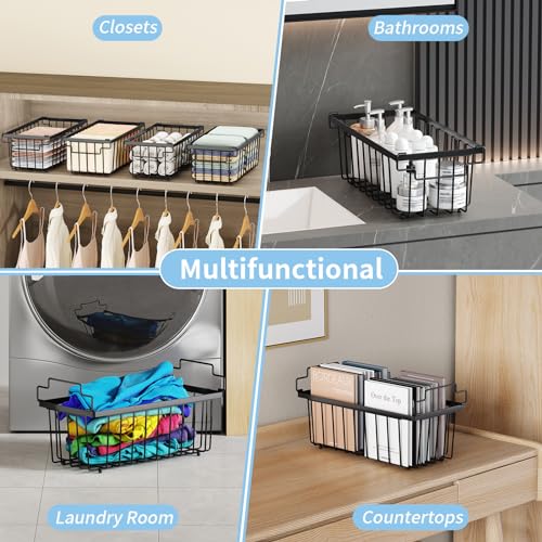 6 Pack Stackable Freezer Organizer Bins X664