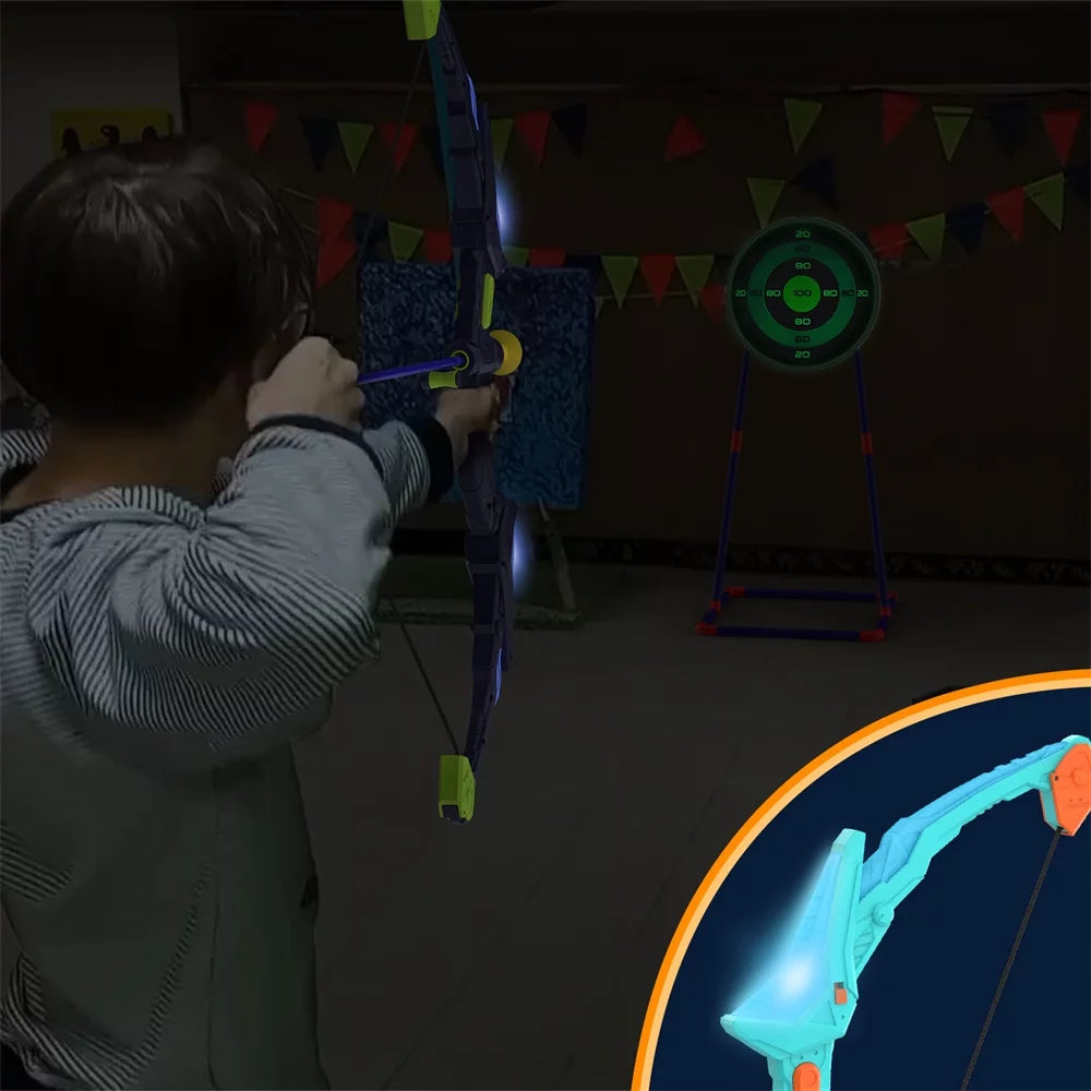 Bow and Arrow Kids Archery Set with 14 Suction Cups Arrows and Target P165