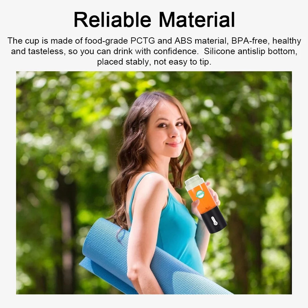 Portable USB Electric Juicer 530ml K256