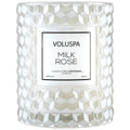 Milk Rose Cloche Candle 8.5 oz L805