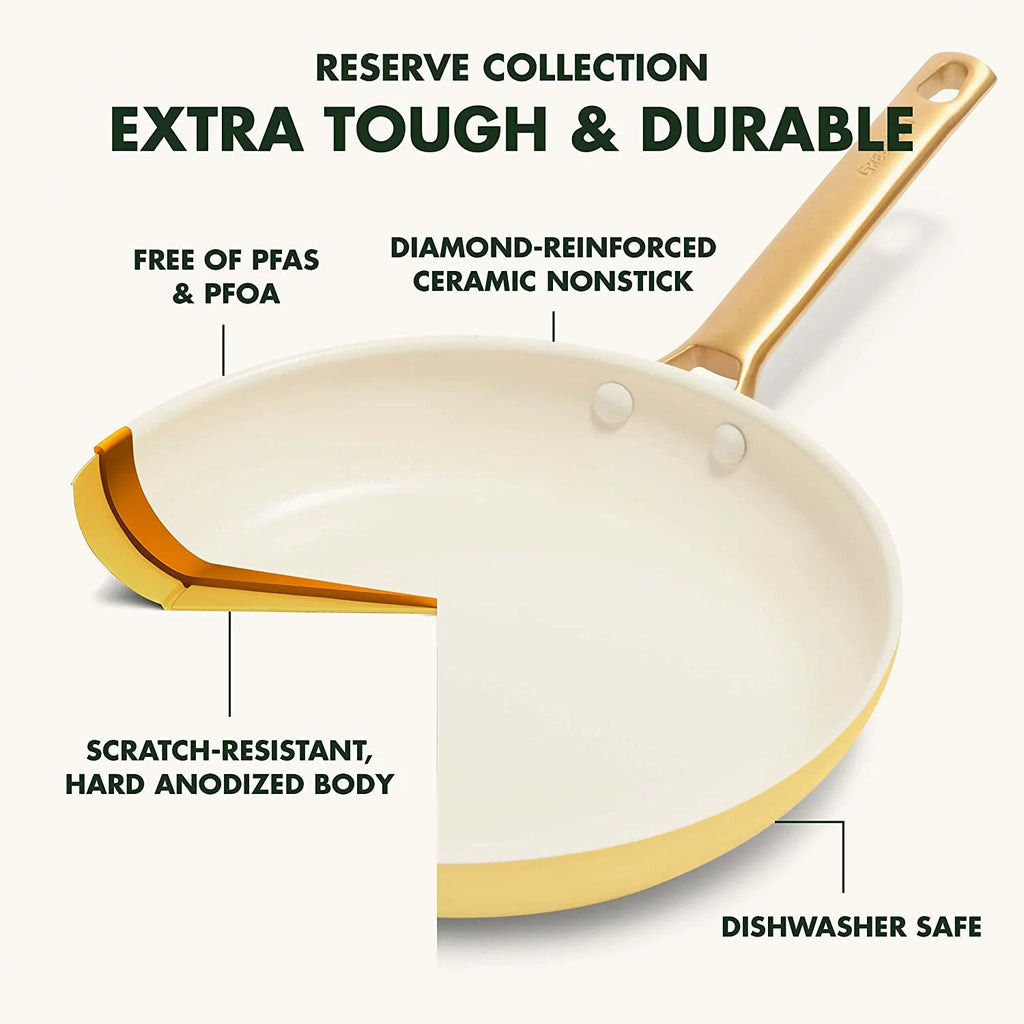 Hard Anodized Ceramic Nonstick 10 Piece Cookware Set U19227