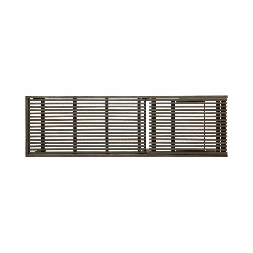 Teak Acacia Wood Chaise Lounge Set of 2 B832950