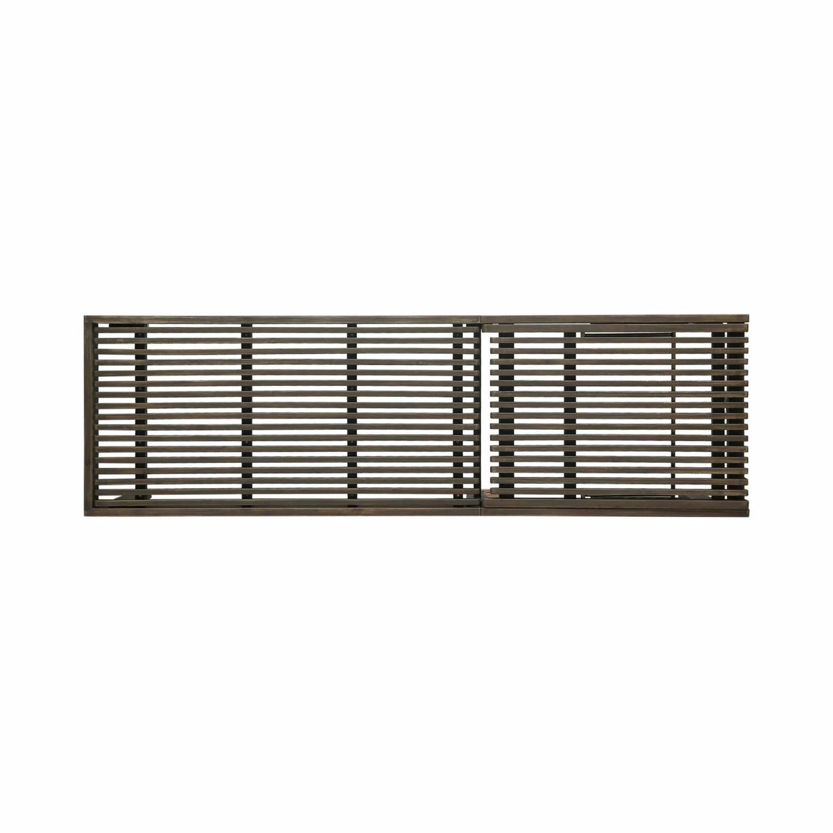 Teak Acacia Wood Chaise Lounge Set of 2 B832950