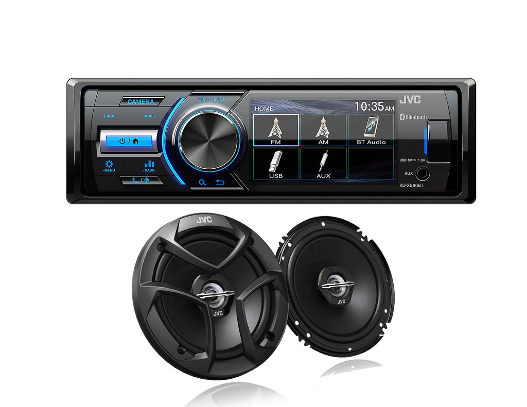 Digital Media Receiver with 6.5" 2-Way Coaxial Car Speakers D617261