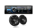 Digital Media Receiver with 6.5" 2-Way Coaxial Car Speakers D617261