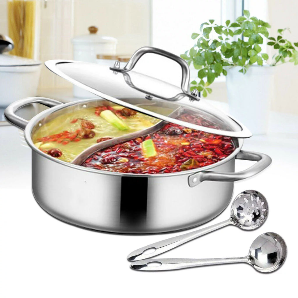 Portable 304 Stainless Cookware Set with Lid N804755