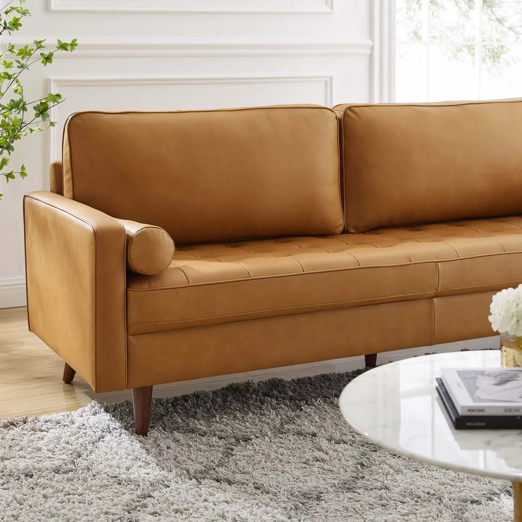 Tan Leather Sofa R986105