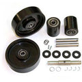 Black Complete Wheel Kit for Manual Pallet Jack Y981508