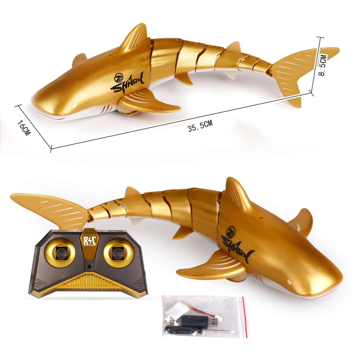Remote Control Whale Shark Toy S5827
