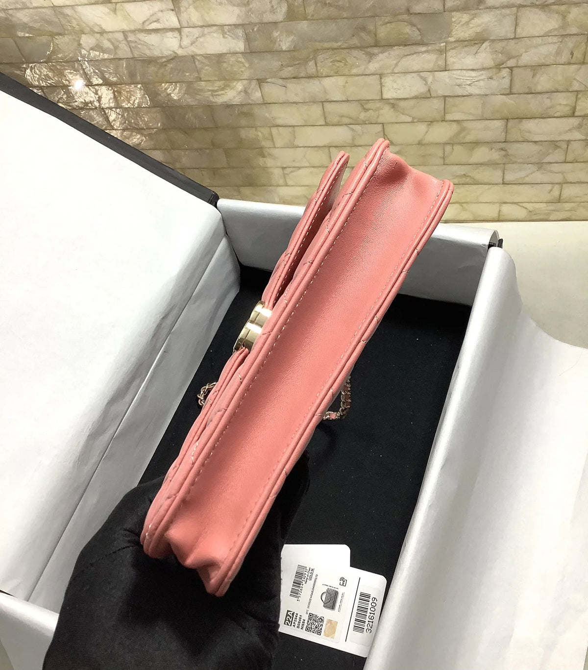 Pink Hand-Held Cross Bag J58116