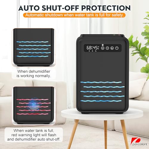 95 OZ 800 sq.ft Small Dehumidifier with Remote Control P3712