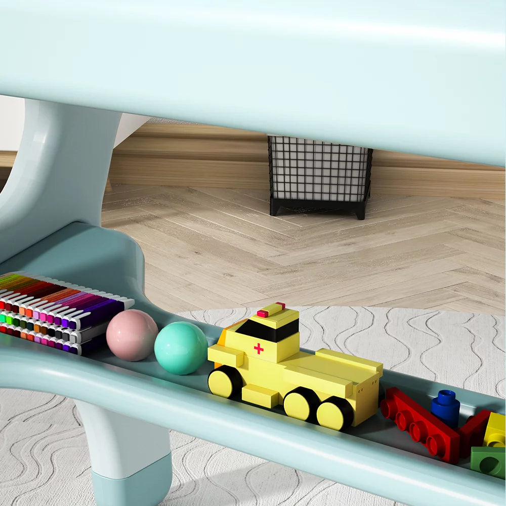 Kids Learning Desk and Chair Set Blue G43100