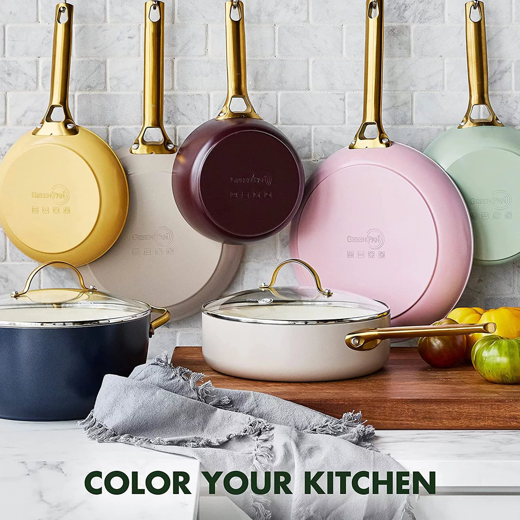 Hard Anodized Ceramic Nonstick 10 Piece Cookware Set U19227