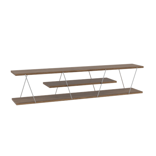 Mid Century Modern 4 Shelves 56 inch Low Tv Stand I355110