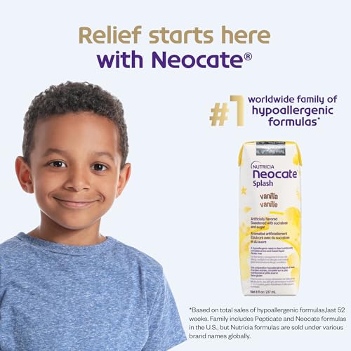 Hypoallergenic Amino Acid-Based Toddler Formula Vanilla 8 fl oz Case of 27 B86824