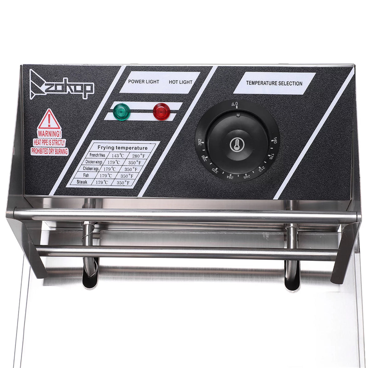 2500W Stainless Steel Deep Fryer with Basket Z39146