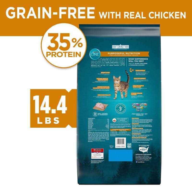 High Protein Grain Free Dry Cat Food V7589