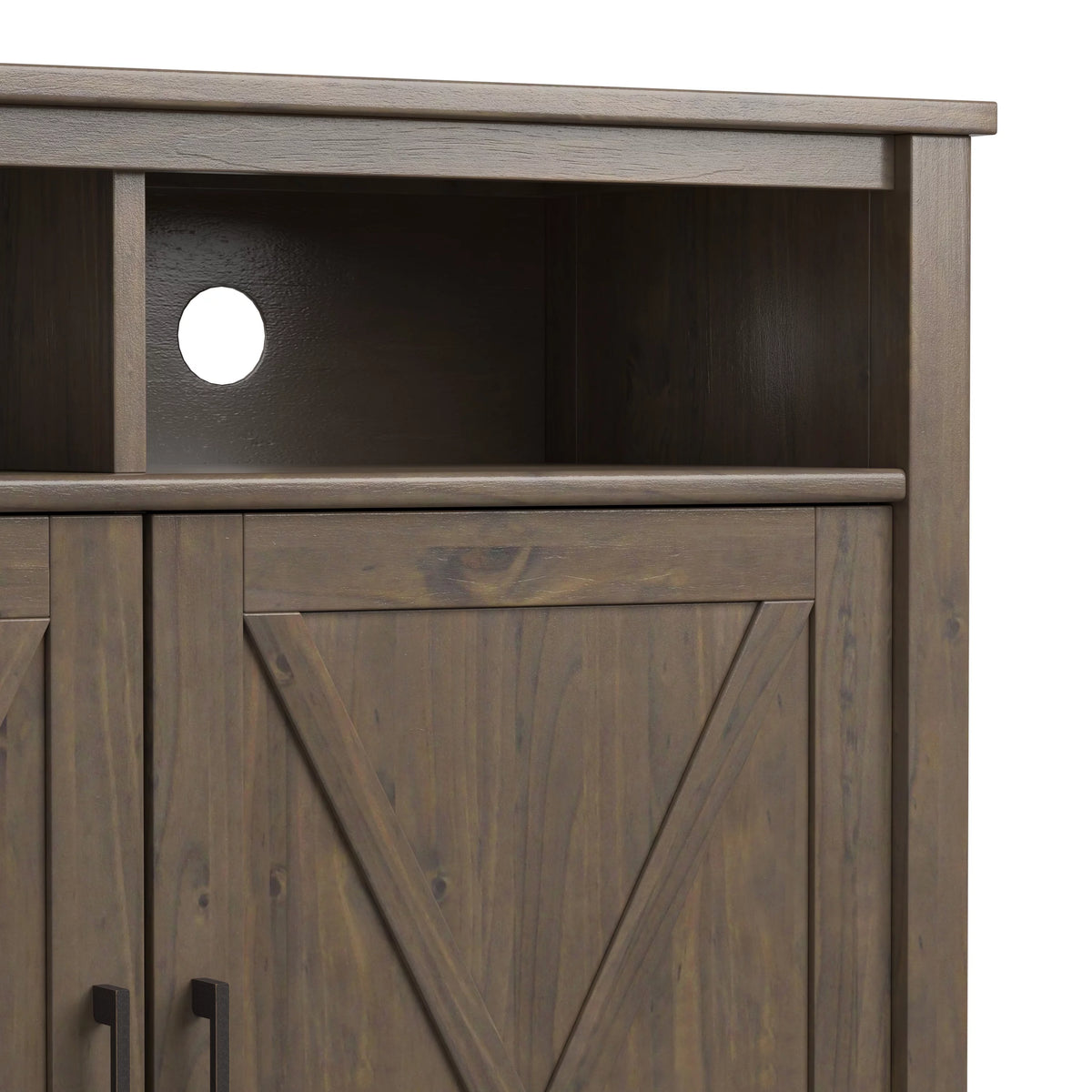 39 inch Wide Solid Wood Storage Cabinet O67039