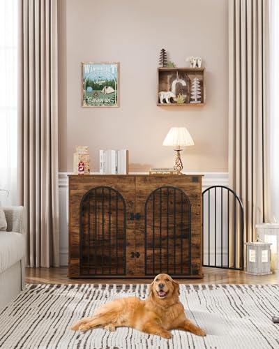 31.5'' Wooden Dog Crate Furniture TV Stand J82517