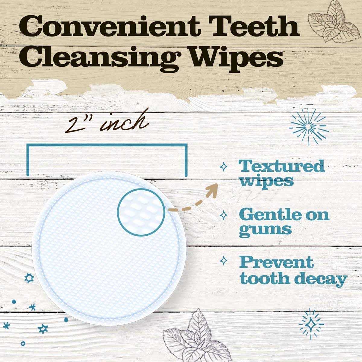 Dental Wipes for Dogs & Cats 50 Count G97558