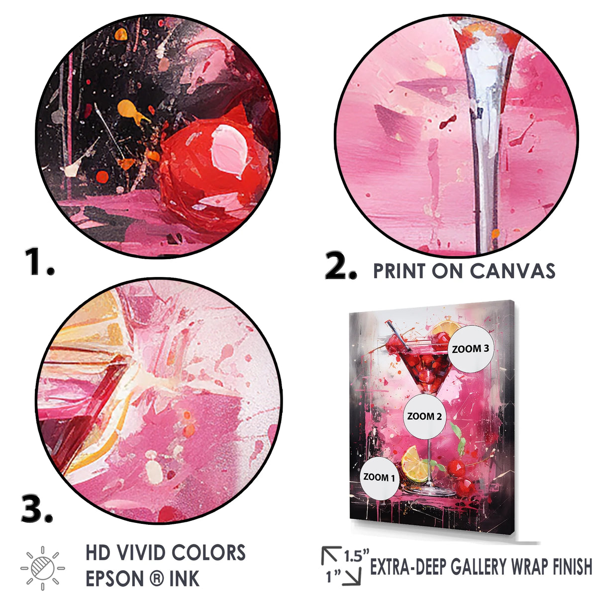 Cocktails Wall Art Prints X4783
