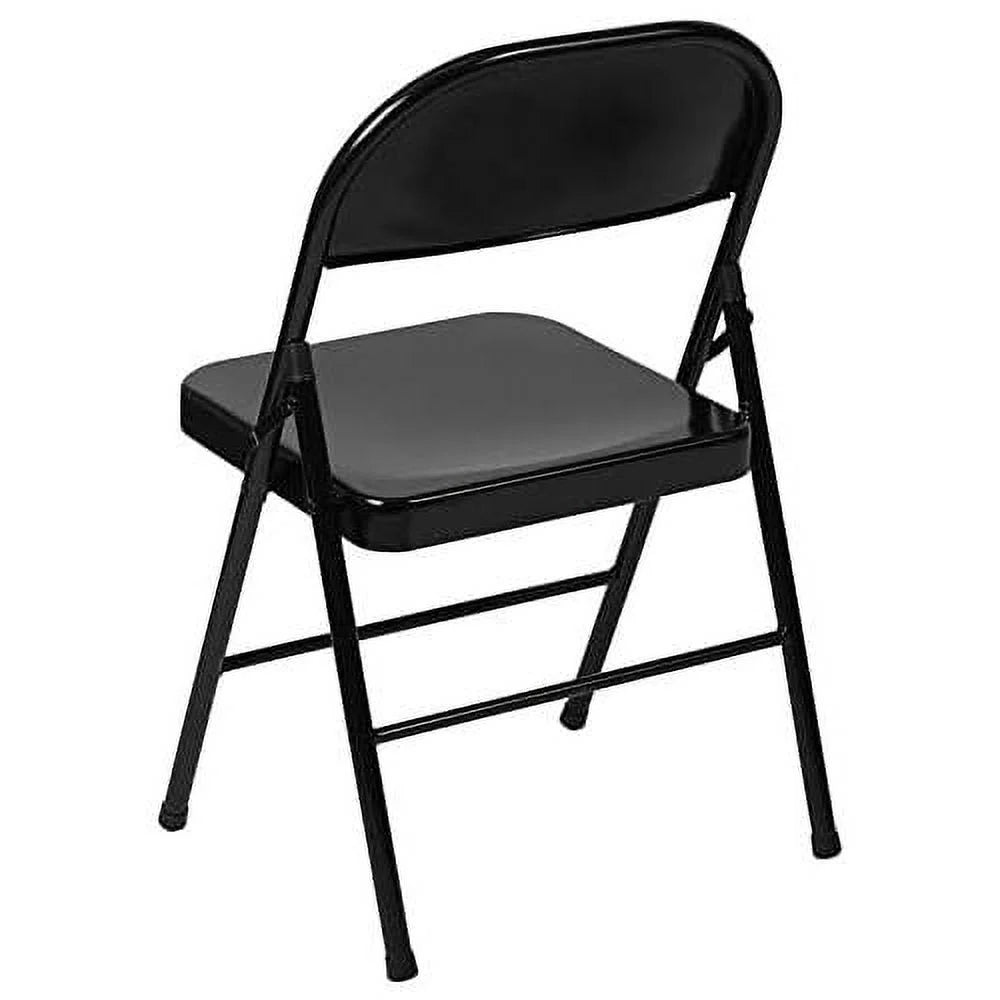 Black Metal Folding Chair F97498