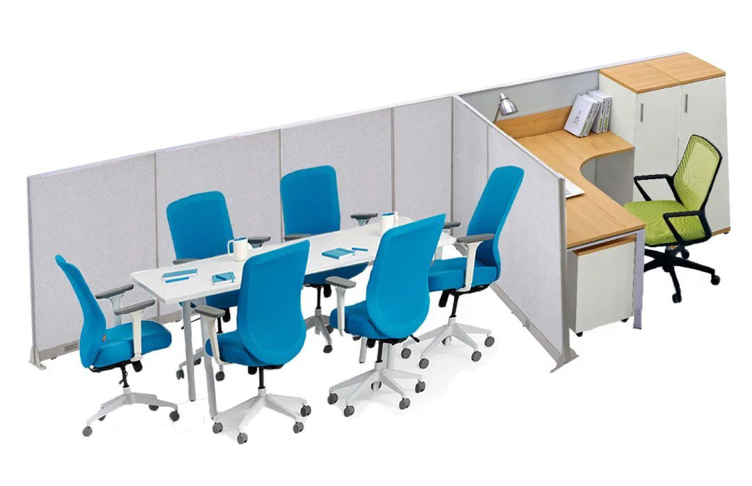 T-Shaped Freestanding Room Divider C5011