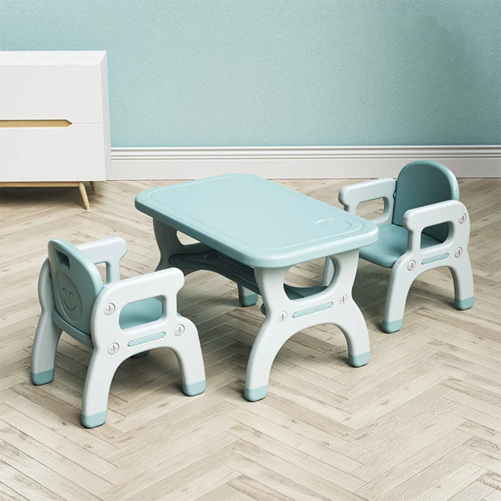 Kids Learning Desk and Chair Set Blue G43100