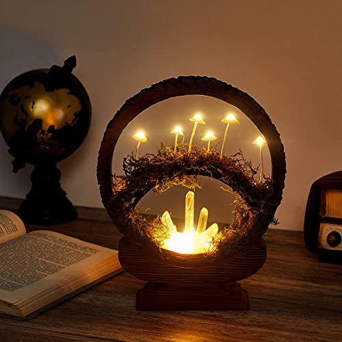 Mushroom Night Light LED Lamp with Base C78542