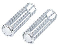 Chrome Bike Grips M8685