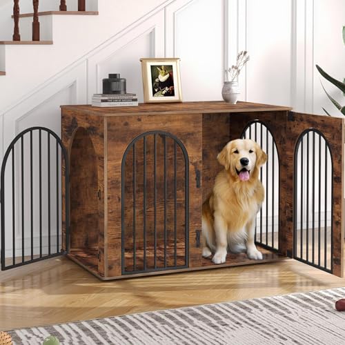 31.5'' Wooden Dog Crate Furniture TV Stand J82517