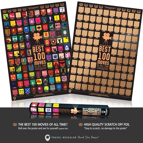 Movie Scratch Off Poster 17"x24" J860580