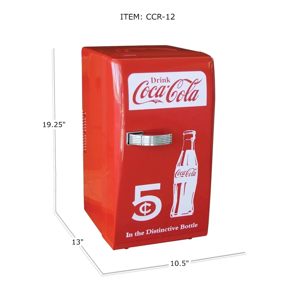 18 Can Mini Fridge Portable Cooler 23QT Refrigerator 2 shelves J677