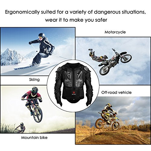 Motorcycle Protective Jacket with Full Body Armor O935917